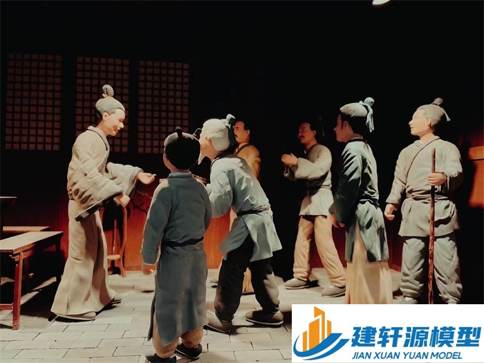 彭泽喻侃压粮饷军场景