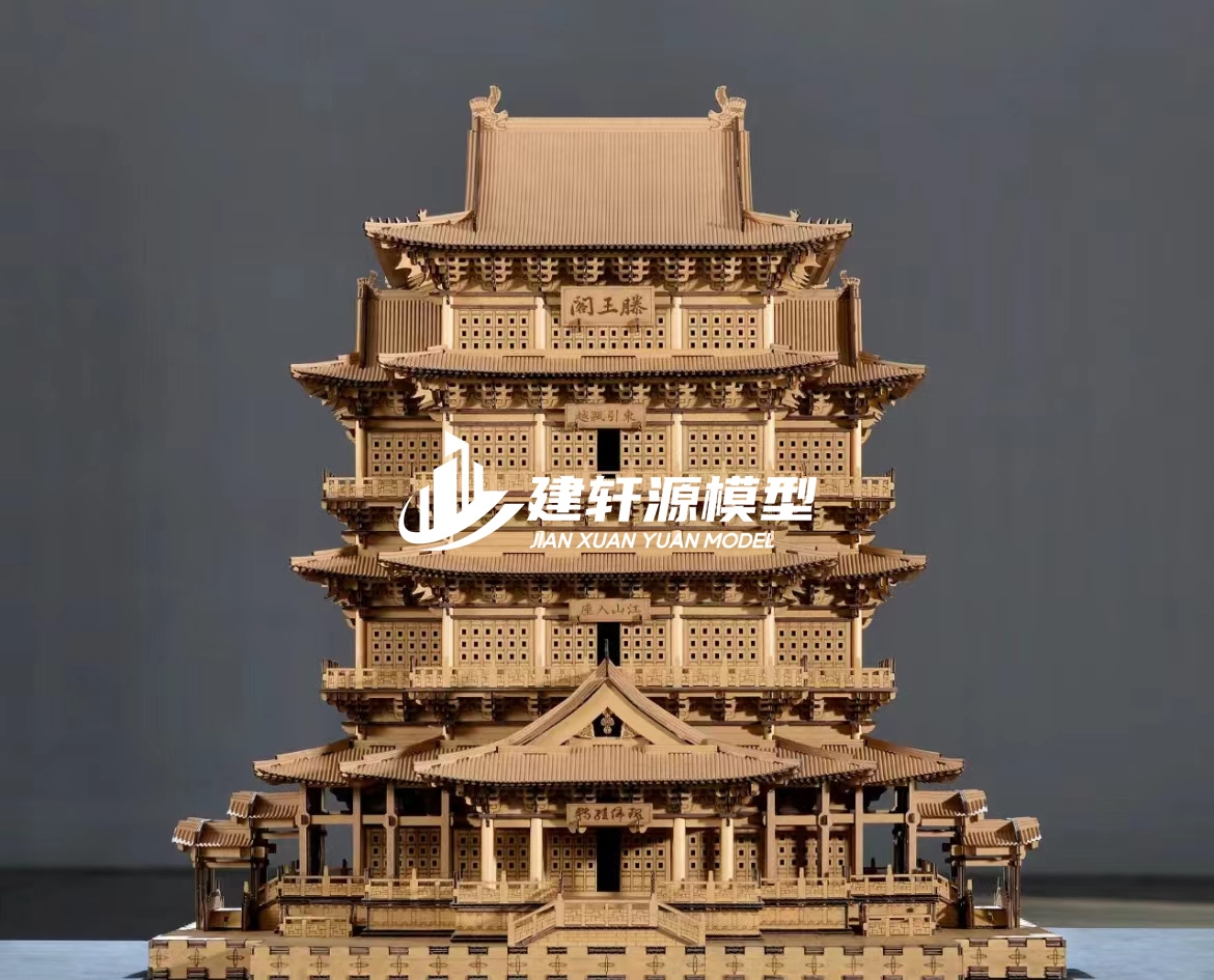 彭泽古建木质模型制作