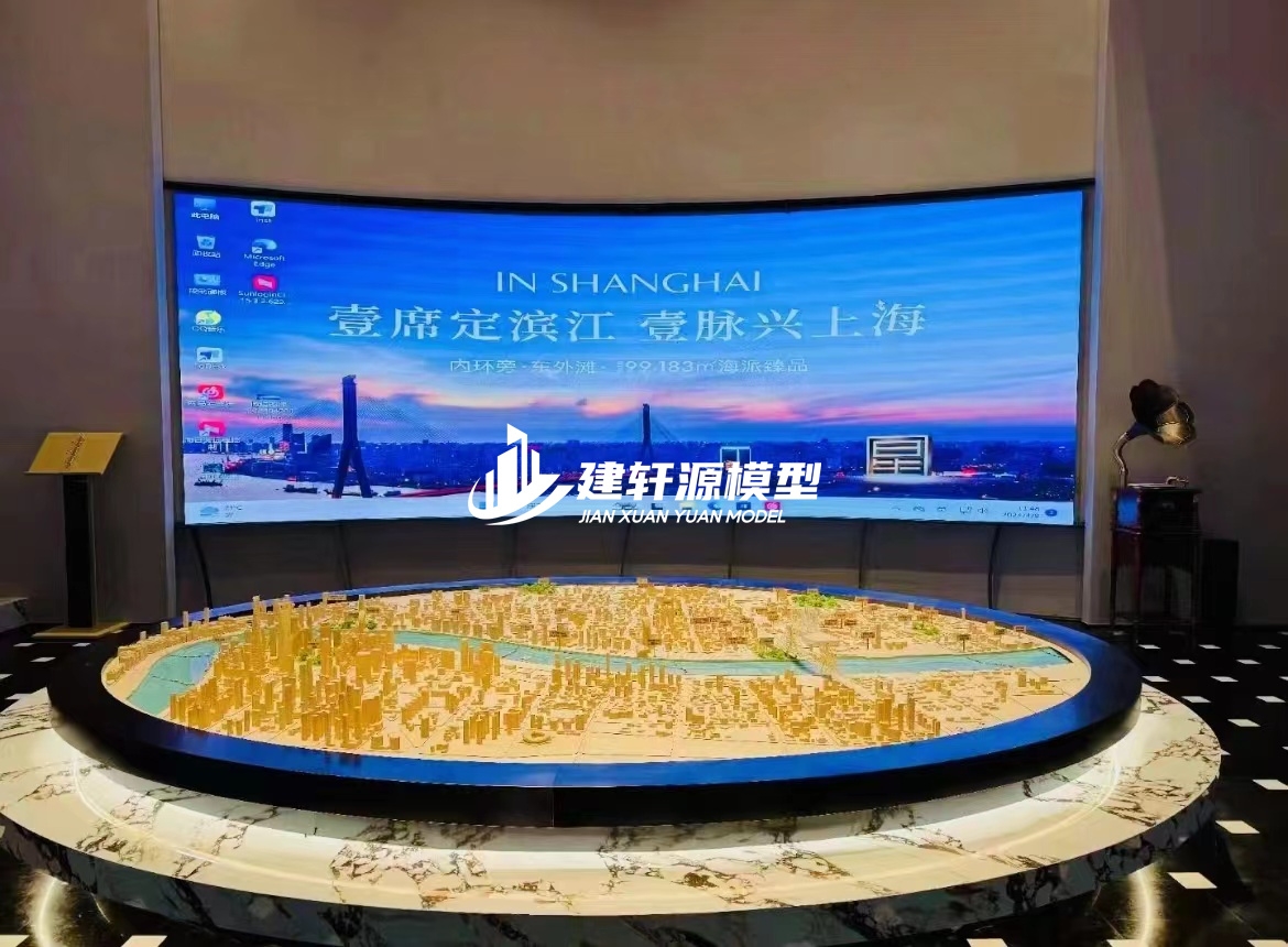 彭泽城市规划模型