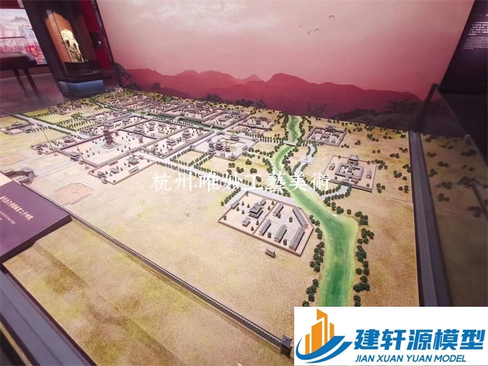 彭泽微缩模型法门寺